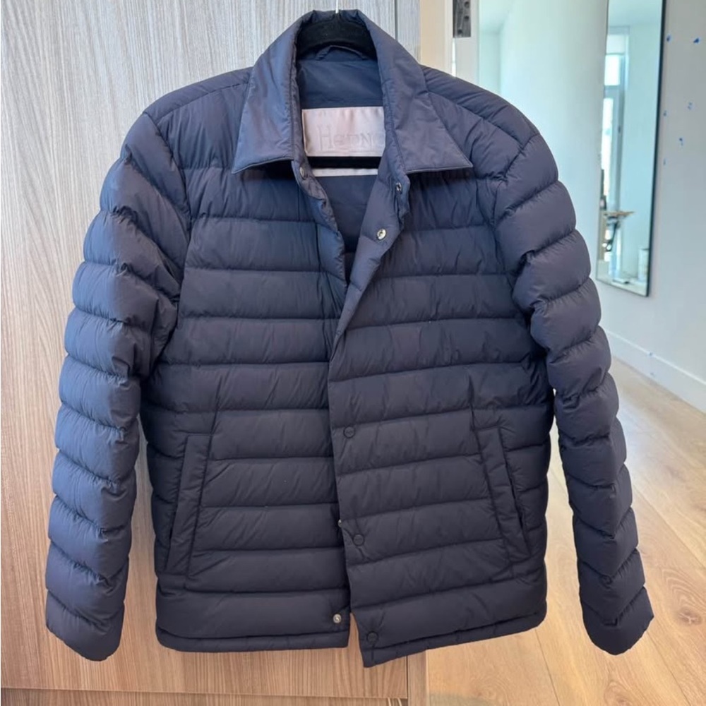 Men’s Herno Dark Blue Puffer Jacket size 46